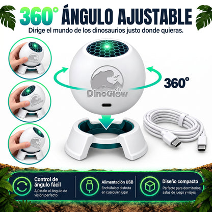 DinoGlow - Proyector 360º